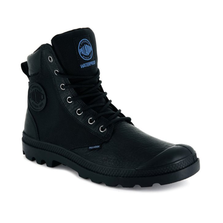 Bottes Palladium Pampa Sport Cuff WPN Femme Noir | FR GLB463H